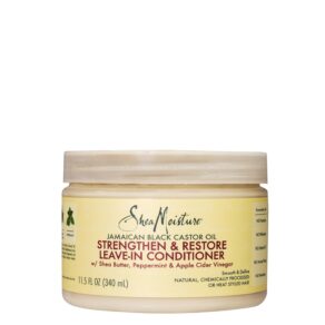 SheaMoisture Jamaican Black Castor Oil Strengthen & Restore LeaveIn Conditioner-12oz