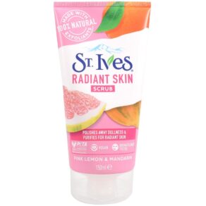 St. Ives Even & Bright Scrub, Pink Lemon & Mandarin Orange-6oz