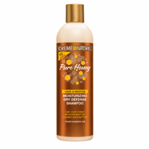 Creme of Nature Pure Honey Moisturizing Dry Defense Shampoo-12oz