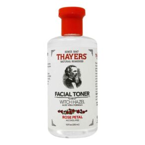 Thayers Witch Hazel Alcohol Free Toner Aloe Vera Formula Rose- 12oz