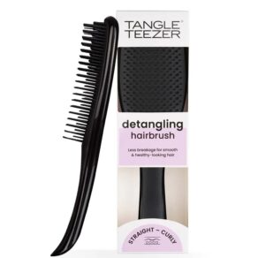 Tangle Teezer The Wet Detangler Hairbrush- Liquorice Black