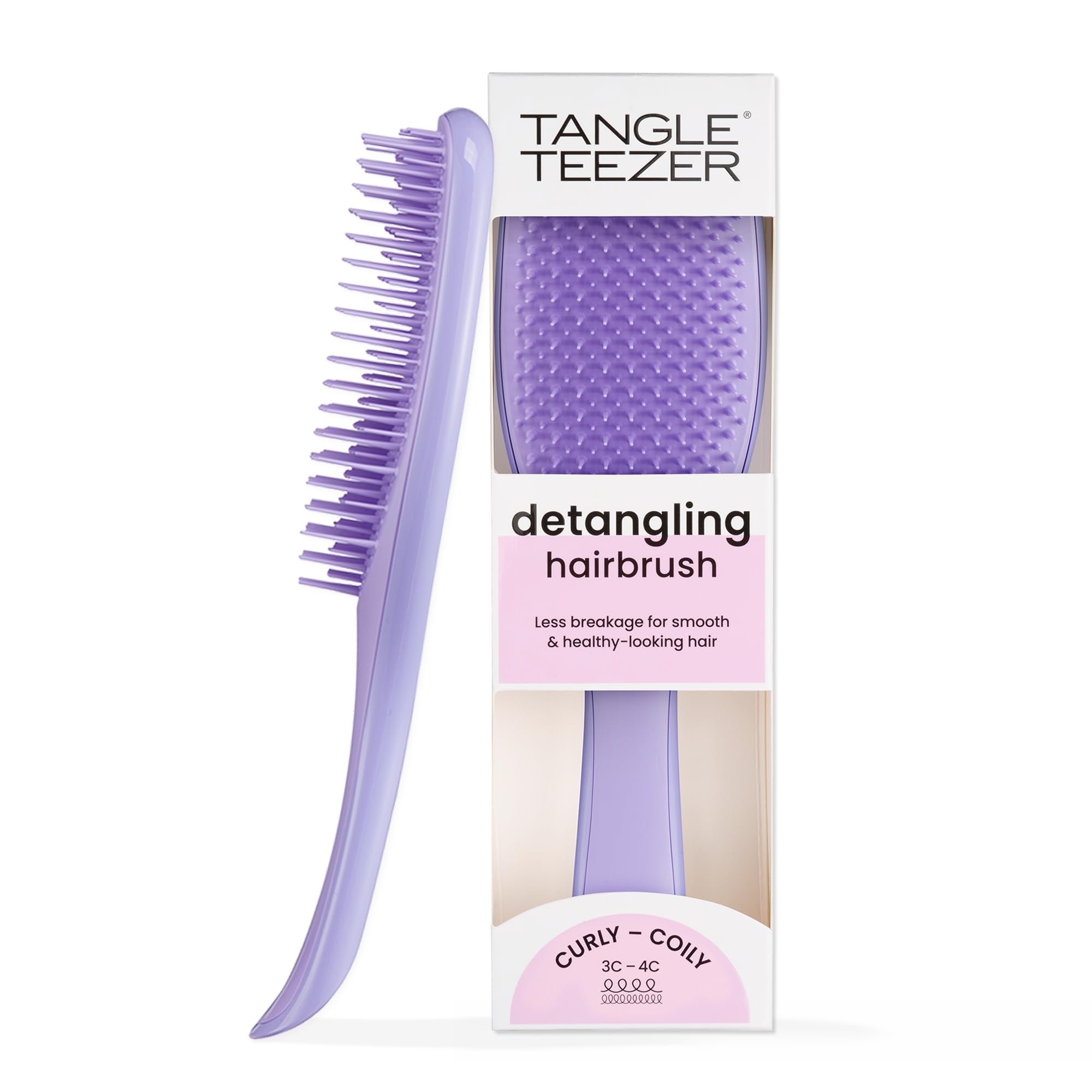 Tangle Teezer Wet Naturally Curly Hairbrush - Purple Passion