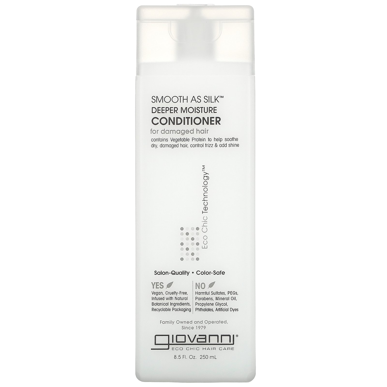 Giovanni Smooth As Silk Deeper Moisture Conditioner For Damaged Hair,   fl oz | Natural Oil Bar