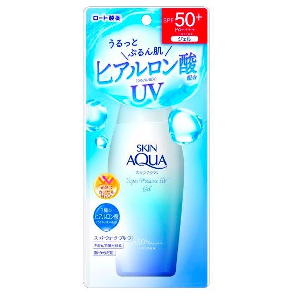 Rohto Mentholatum Skin Aqua UV Super Moisture Gel SPF50+ PA++++- 110g