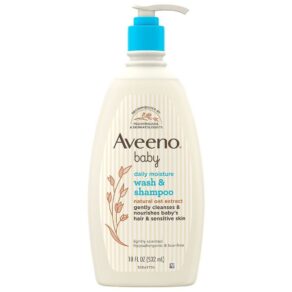 Aveeno Baby Daily Wash & Shampoo 18oz