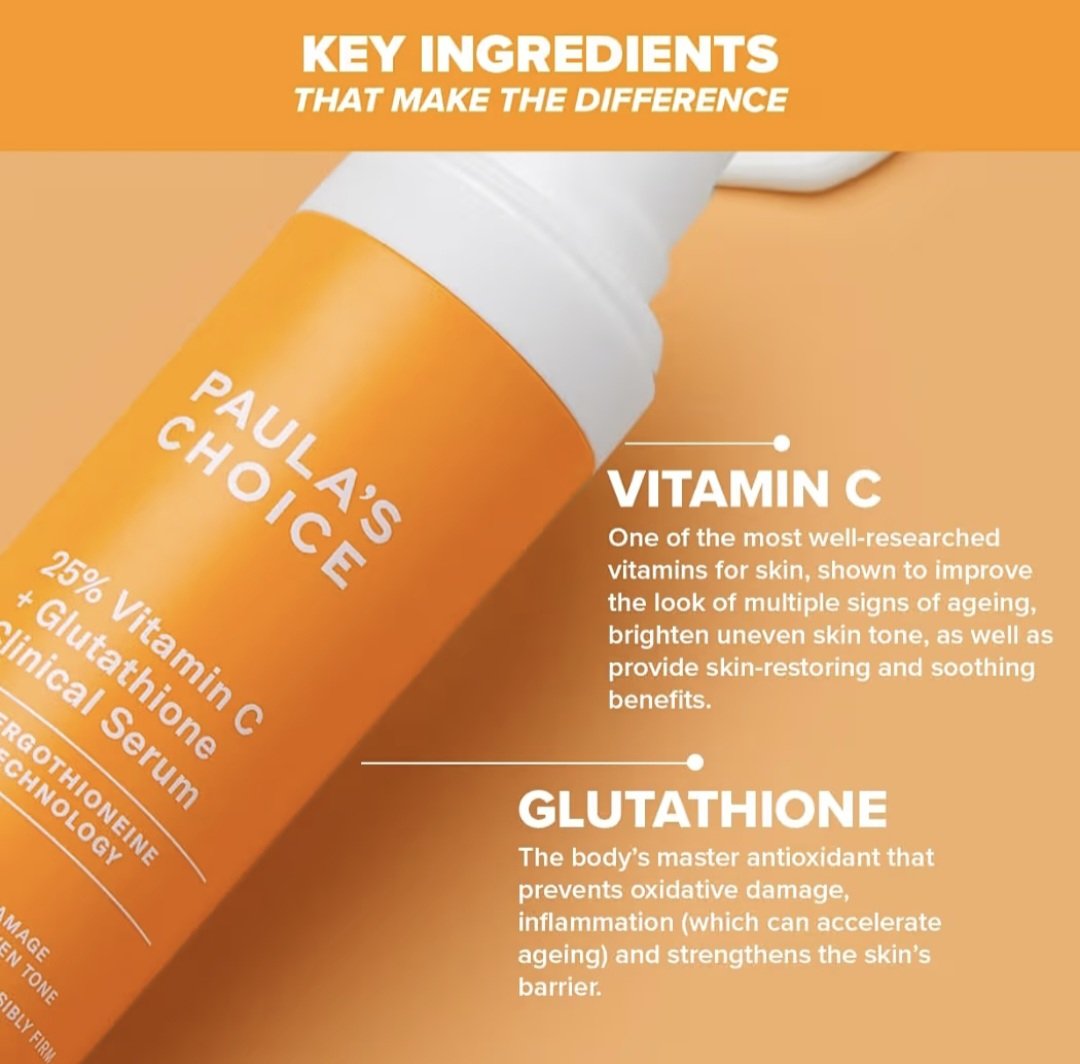 Paula's Choice 25% Vitamin C + Glutathione Clinical Serum