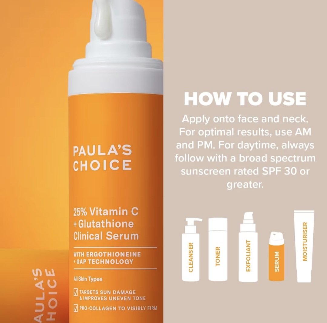 Paula's Choice 25% Vitamin C + Glutathione Clinical Serum