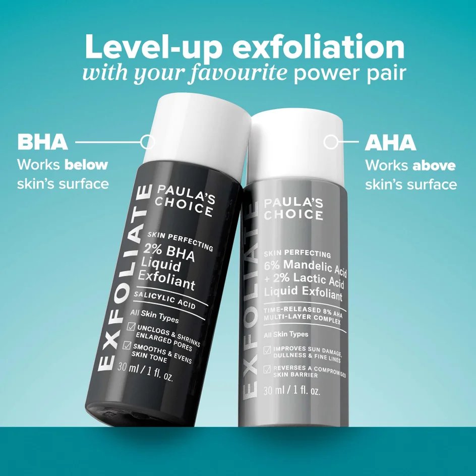 Paula's Choice Skin Perfecting 6% Mandelic Acid and 2% Lactic Acid Liquid Exfoliant 88ml