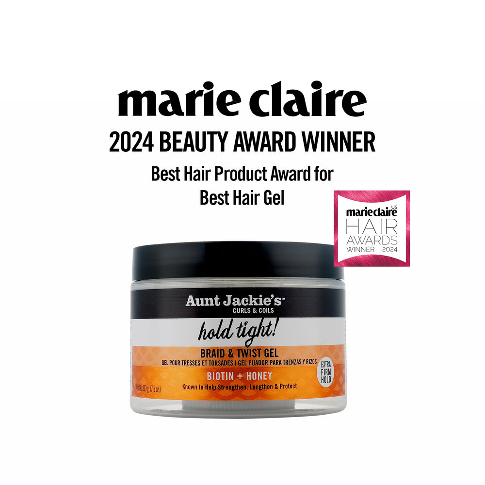 Aunt Jackie's Hold Tight! Braid & Twist Gel with Extra Firm Hold 7.5oz