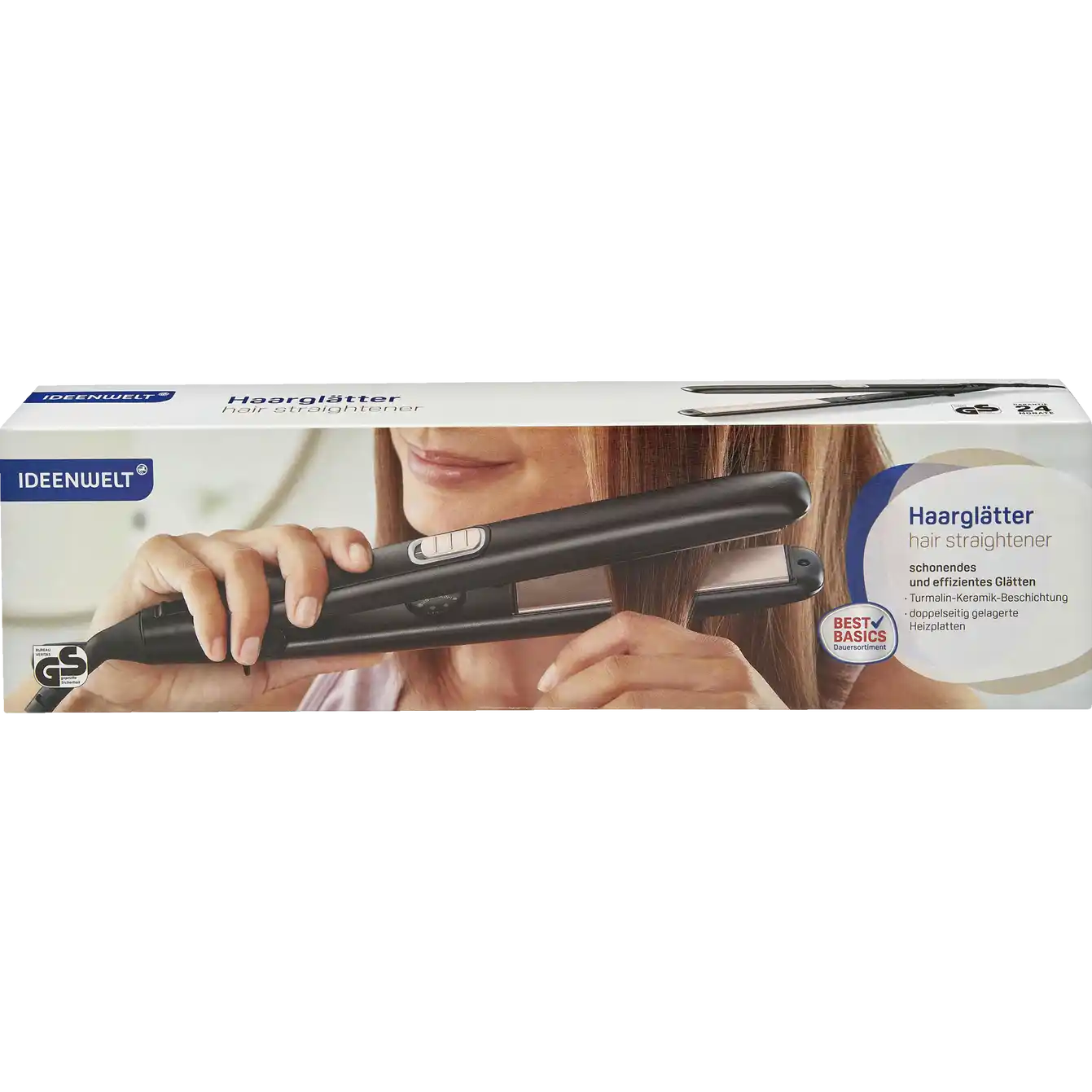 IDEA WORLD Best Basics Hair Straightener