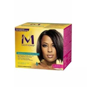 Motions Normal Silkening Shine No-Lye Relaxer System Box- Super