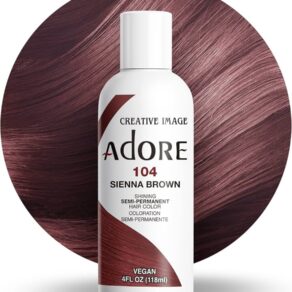 Adore Semi Permanent Hair Color- Sienna Brown- 4oz
