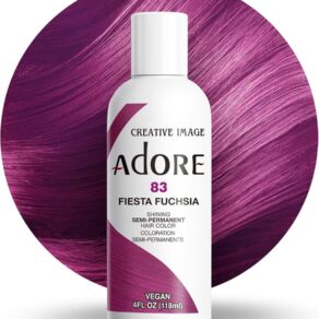 Adore Semi Permanent Hair Color Crystal Fuchsia-4oz