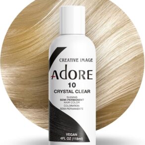 Adore Semi-Permanent Hair Color #10 Crystal Clear- 4 oz