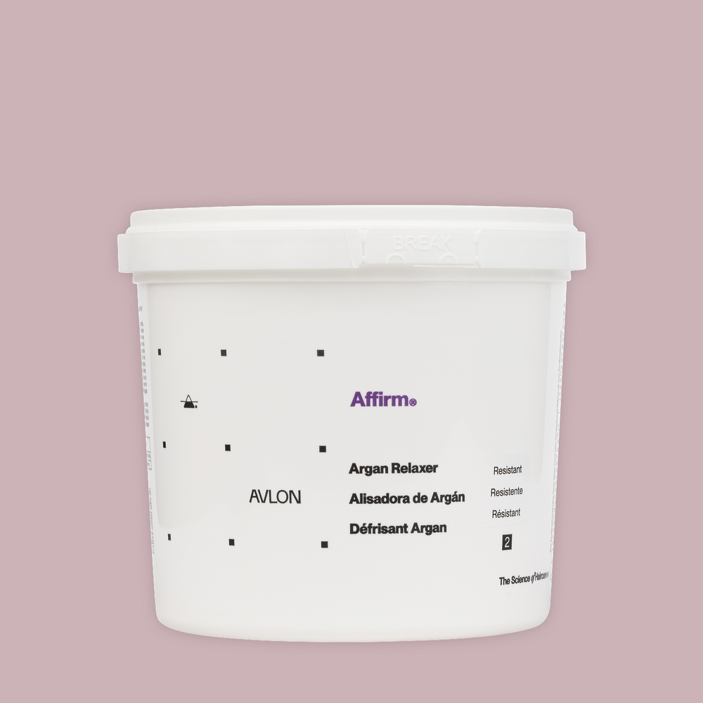 Avlon Affirm Creme Relaxer Tub - 1.82kg/4lbs-Resistant