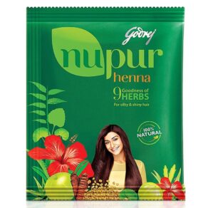 Godrej Nupur Mehendi Pure Henna Powder 9 herbs-400g
