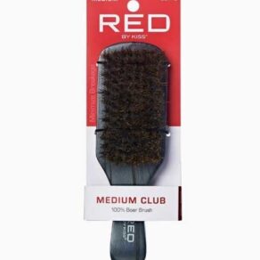 Red by Kiss Brush, Professional Boar Club Brush