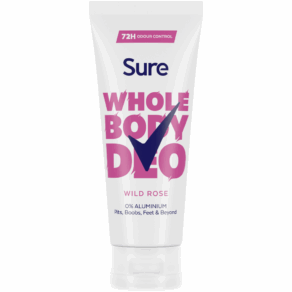 Sure Whole Body Deo 72h Wild Rose Deodorant Cream 75ml