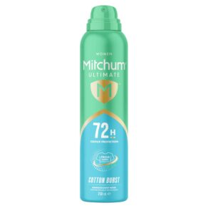 Mitchum Ultimate 72H Cotton Burst Anti Perspirant & Deodorant 250ml