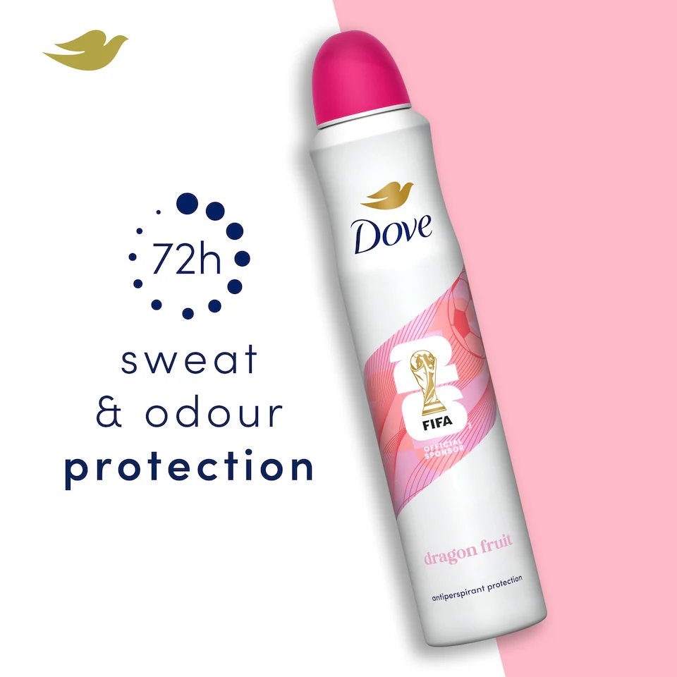 DoveDove Advanced Care 72h Go Fresh Dragonfruit & Coconut Anti-Perspirant Deodorant Spray 200ml