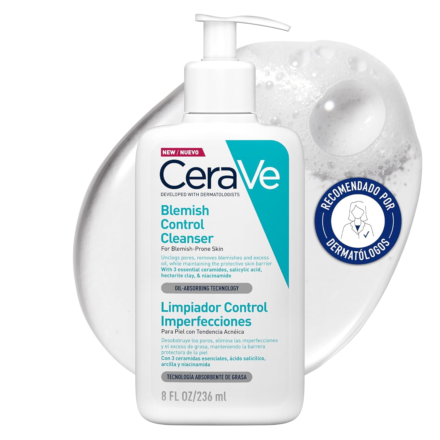 Cerave Blemish Control Cleanser- 8oz