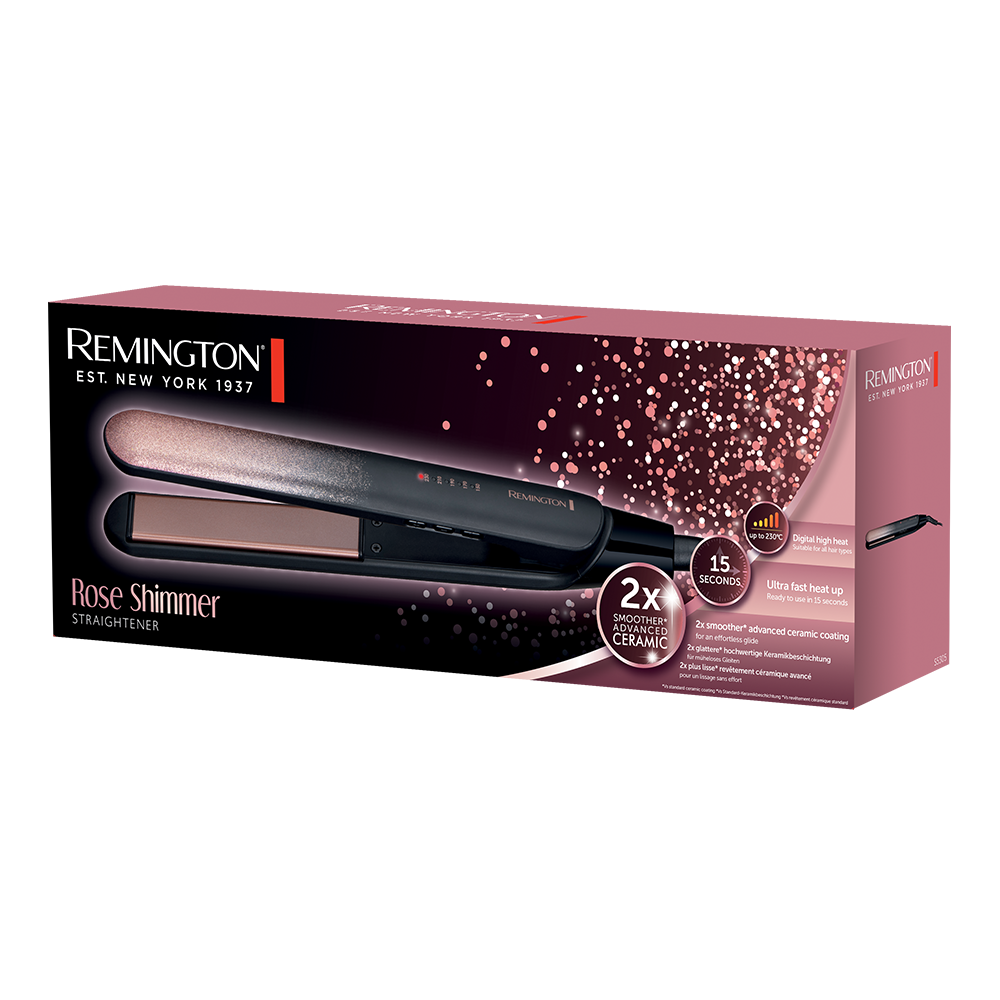 Remington Rose Shimmer Straightener