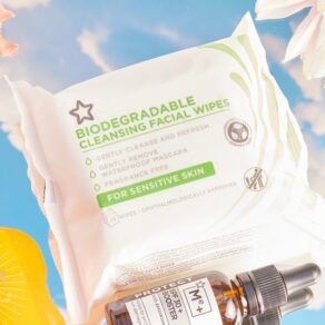 Superdrug Sensitive Skin Biodegradable Face Wipes