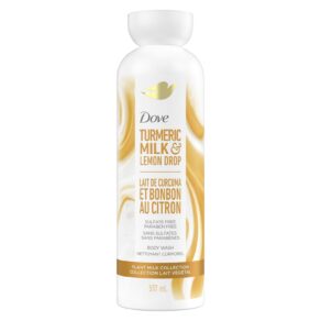 Dove Plant Milk Cleansing Body Wash Skin Turmeric & Lemon- 517ml