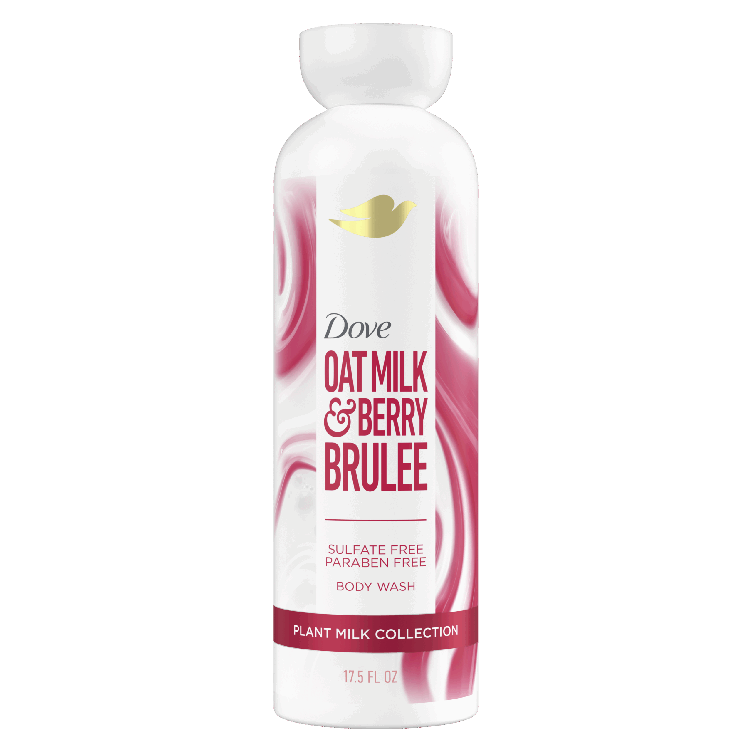 Dove Oat Milk & Berry Brulee Plant Milk Body Wash- 571ml
