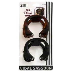 Vidal Sassoon VS 2PK LRG OMEGA CLAW CLIP