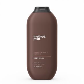 Method Men Body Wash, Sandalwood + Vetiver, Paraben- 532ml