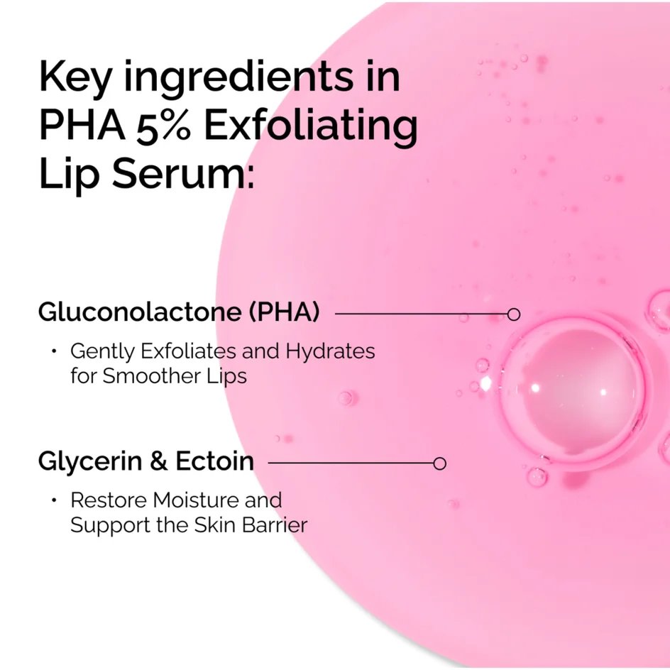 The OrdinaryPHA 5% Exfoliating Lip Serum 15ml
