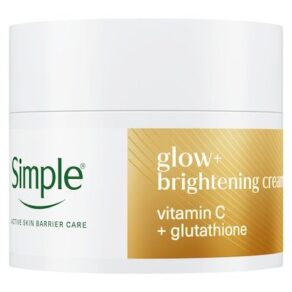 Simple Glow+ Brightening Facial Moisturiser with Vitamin C and Glutathione-50ml