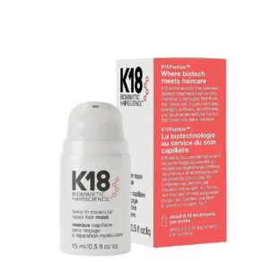 K18 Biomimetic Hairscience Leave-in Molecular Repair Hair Mask 15ml