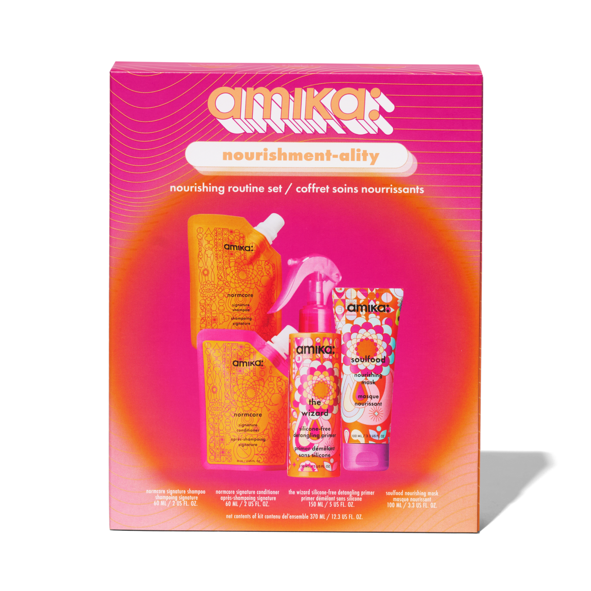 Amika nourishment-ality
nourishing routine set
