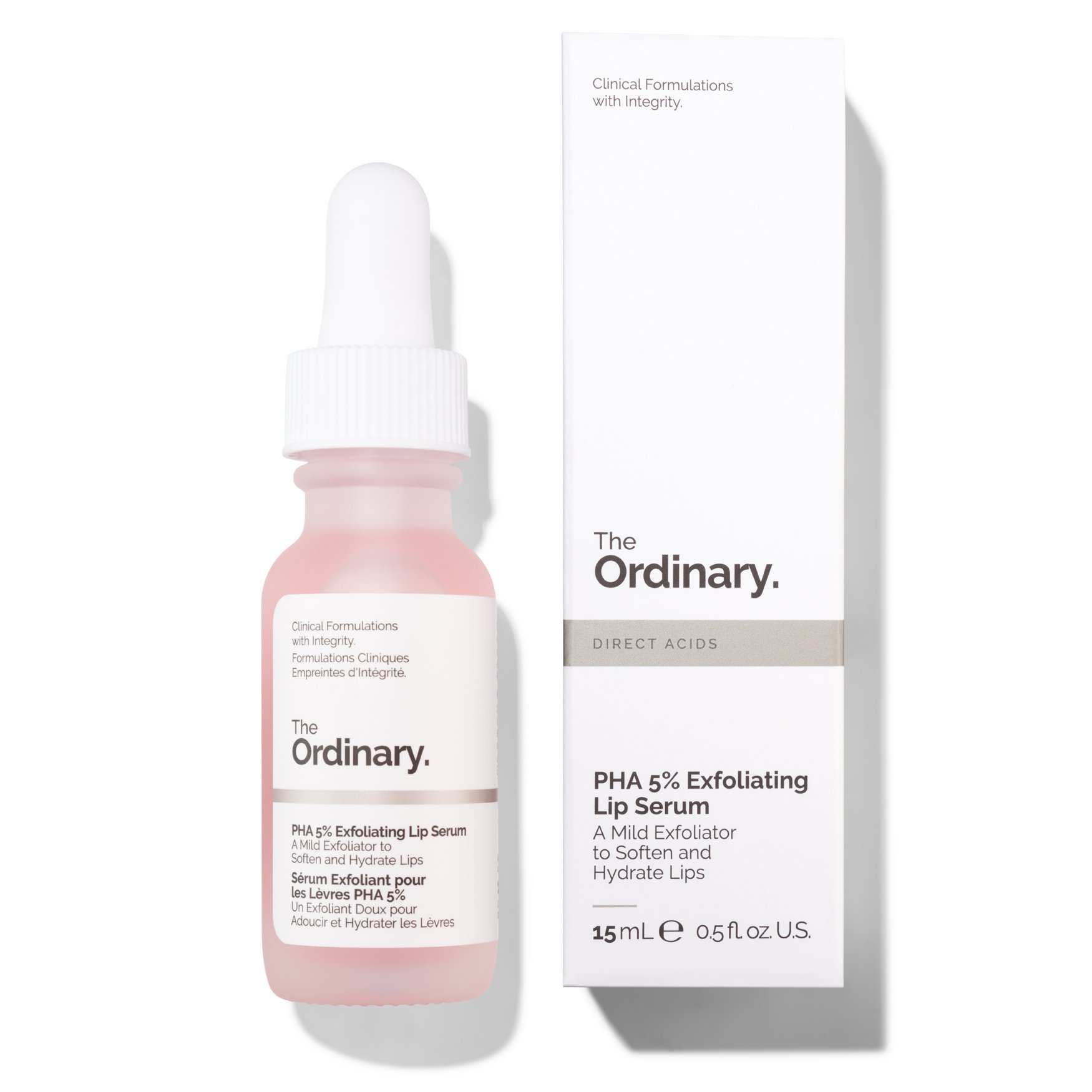 The OrdinaryPHA 5% Exfoliating Lip Serum 15ml