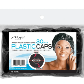 Magic Processing Caps Black 30pcs