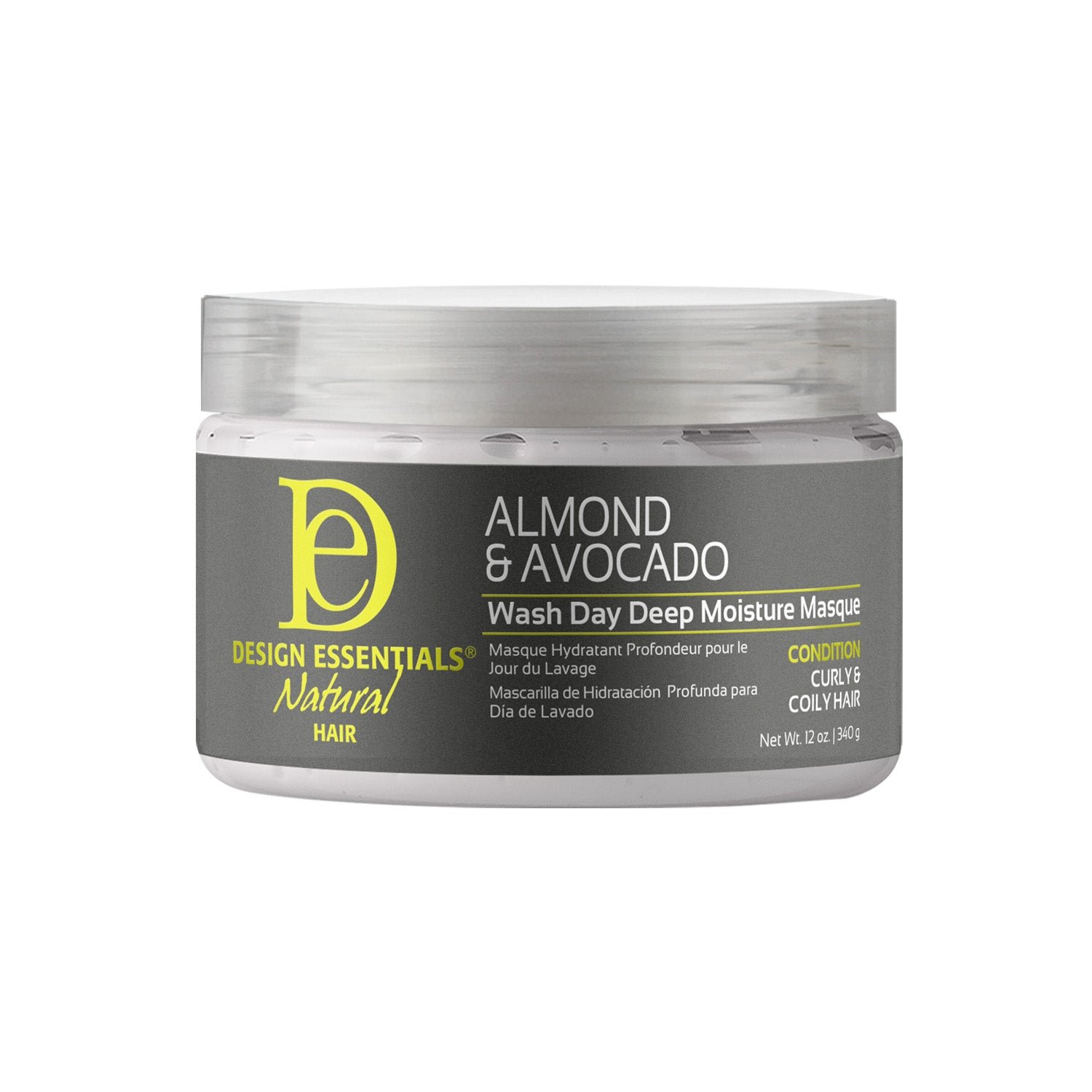 Design Essentials Almond & Avocado Wash Day Deep Moisture Masque 12oz