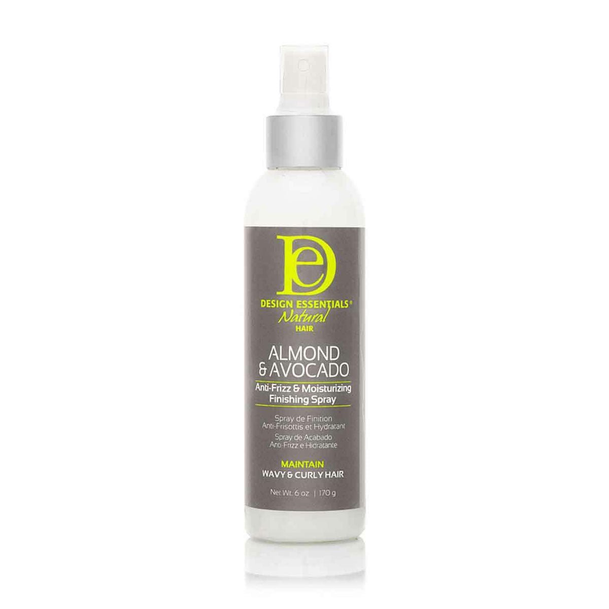 Design Essentials Almond And Avocado Anti Frizz Moisturizing Finishing Spray - 6oz