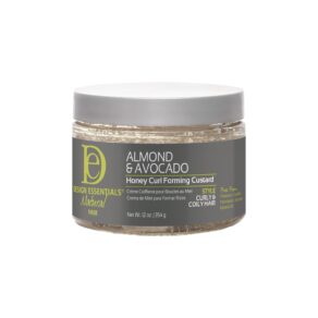 Design Essentials Almond & Avocado Honey Curl Forming Custard 12oz