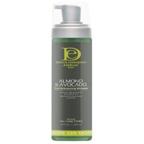 Design Essentials Natural Almond & Avocado Curl Enhancing Mousse- 10oz