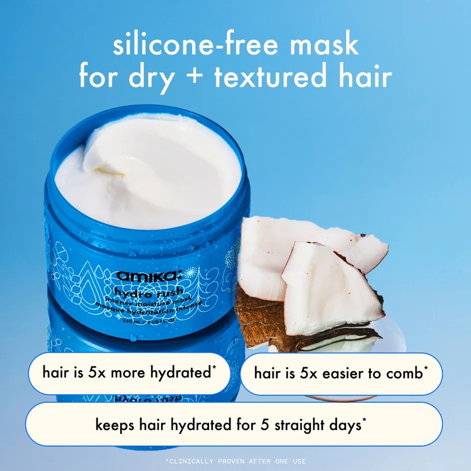 Amika Hydro Rush Intense Hydration Mask- 100ml