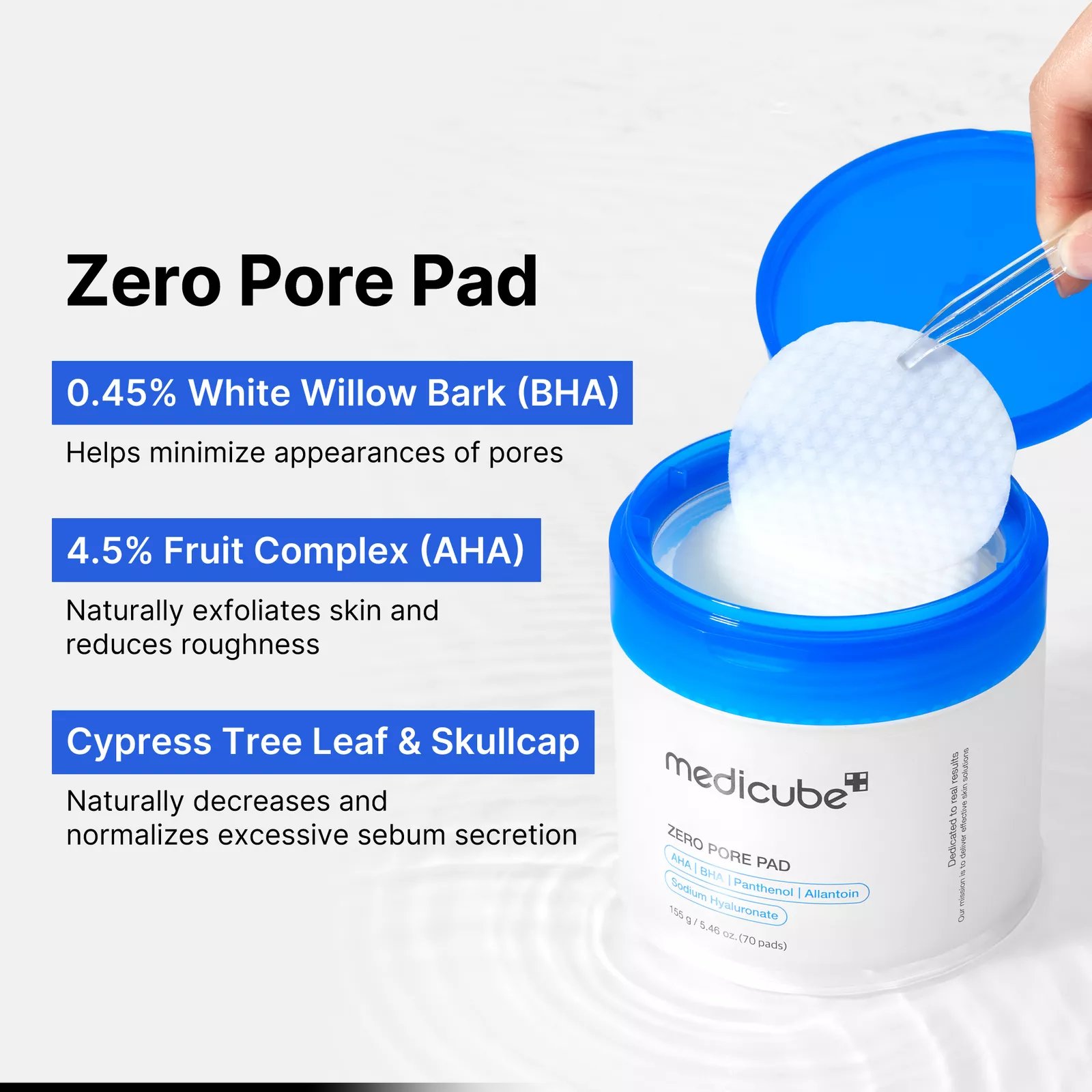 MEDICUBE Zero Pore Pad- 70 pads