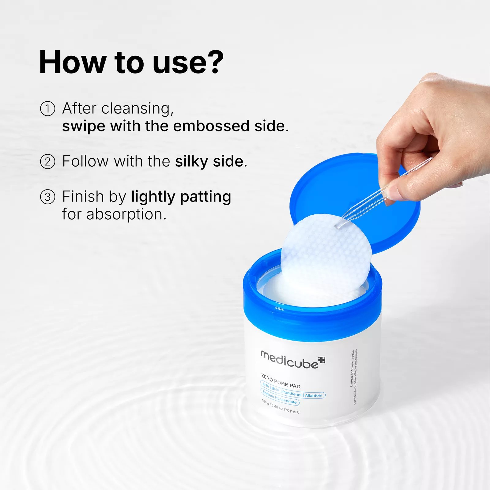 MEDICUBE Zero Pore Pad- 70 pads