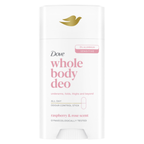 Dove Raspberry & Rose Whole Body Deodorant Stick 75ml