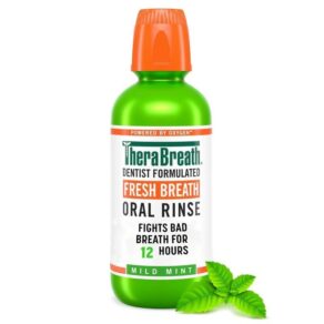 THERABREATH Fresh Breath Oral Rinse-MILD MINT- 16oz