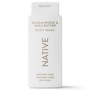 Native Body Wash  Sandalwood & Shea Butter- 18oz