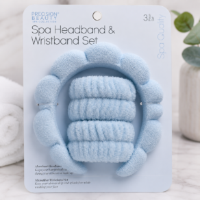 Precision Beauty Spa Beadband & Wrist Band Set