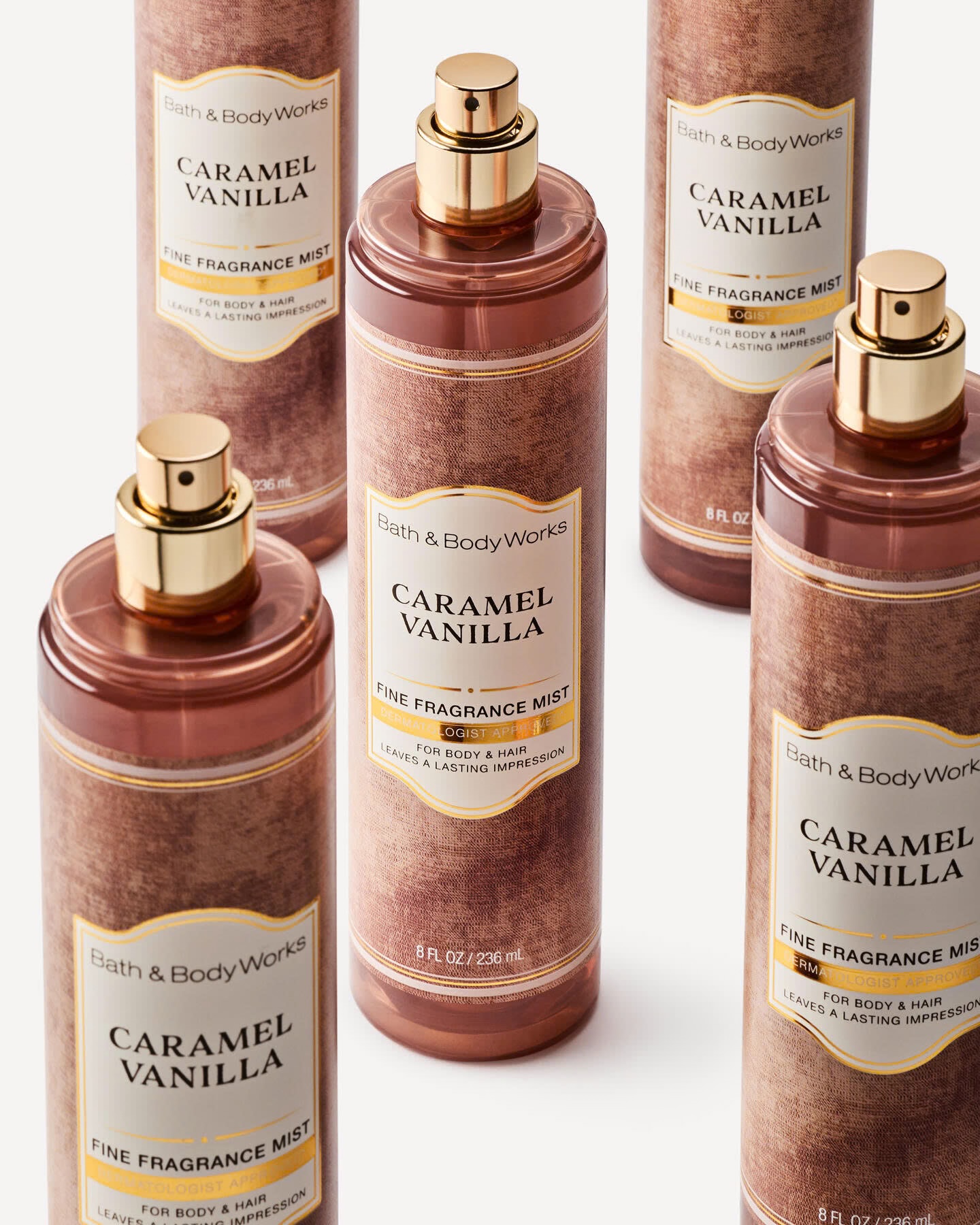 Bath & Body Works Caramel Vanilla
Fine Fragrance Mist- 236ml