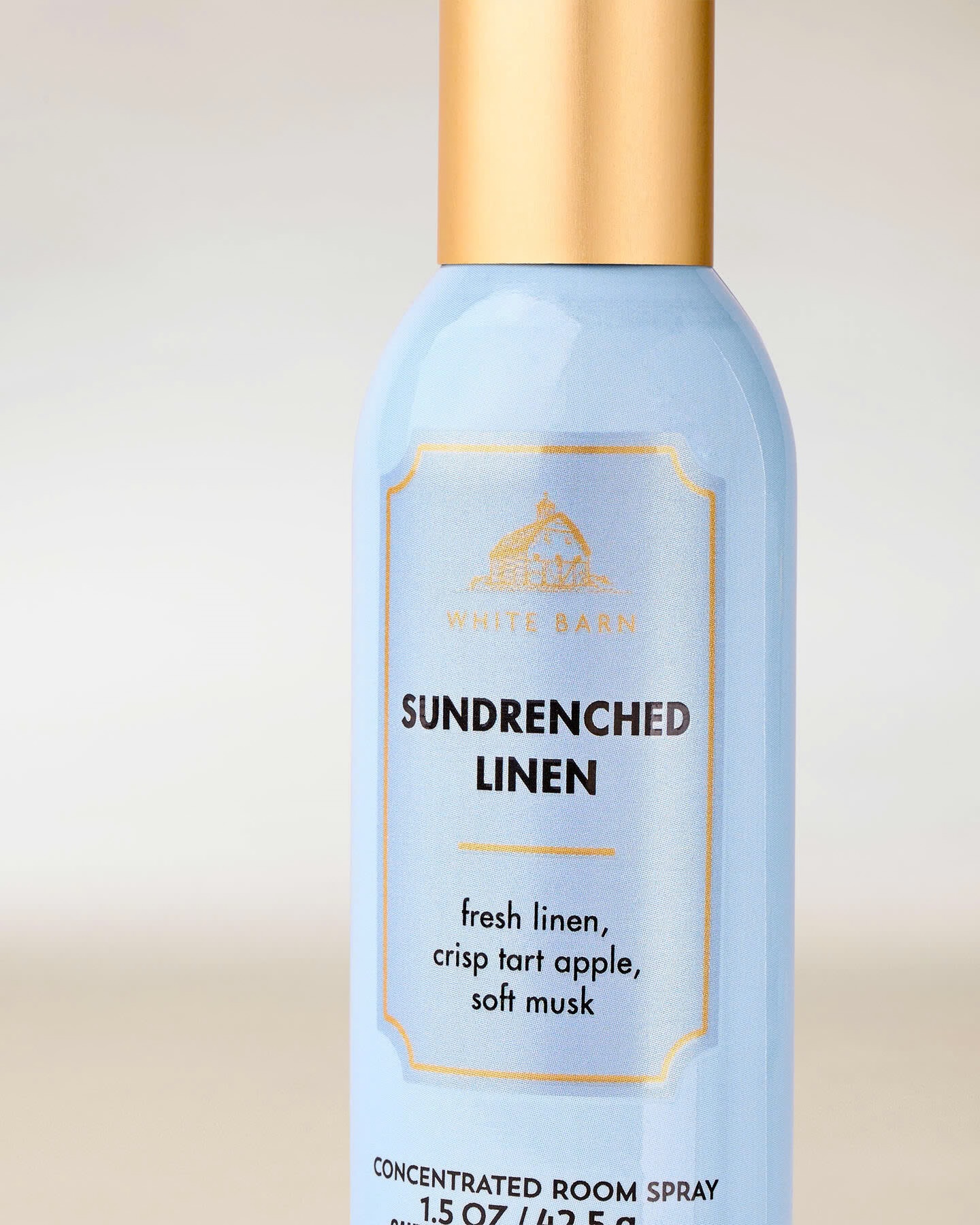 White Barn Sundrenched Linen
Concentrated Room Spray-1.5oz
